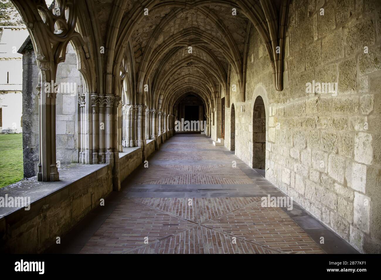 Interior Of Ancient Castle Detail Of Old Medieval Building Stock Photo Alamy