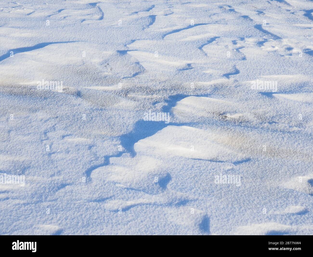 White snow and clear ice. Background Stock Photo Alamy