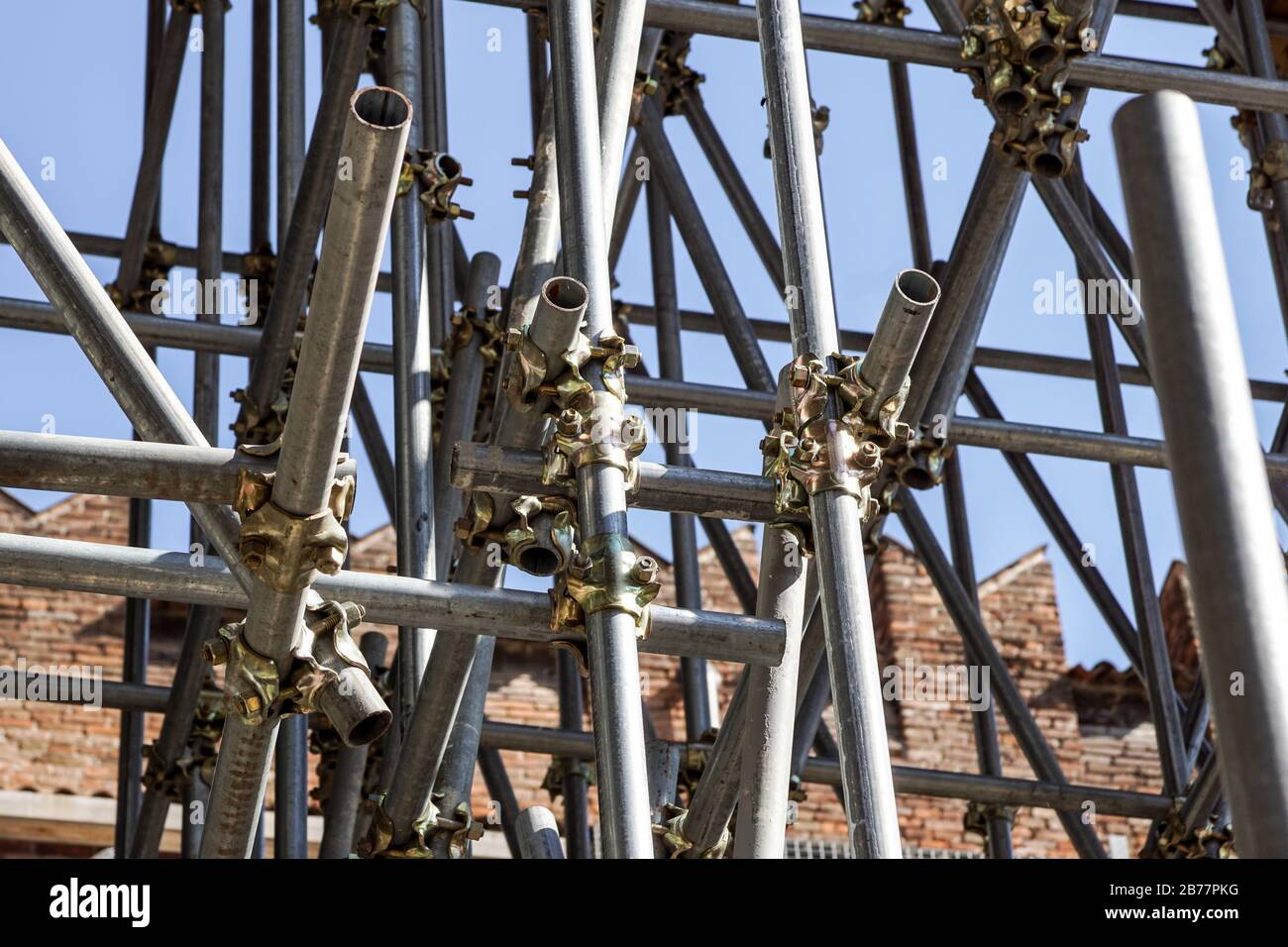 Scaffolding pipe clamp and parts, An important part of building