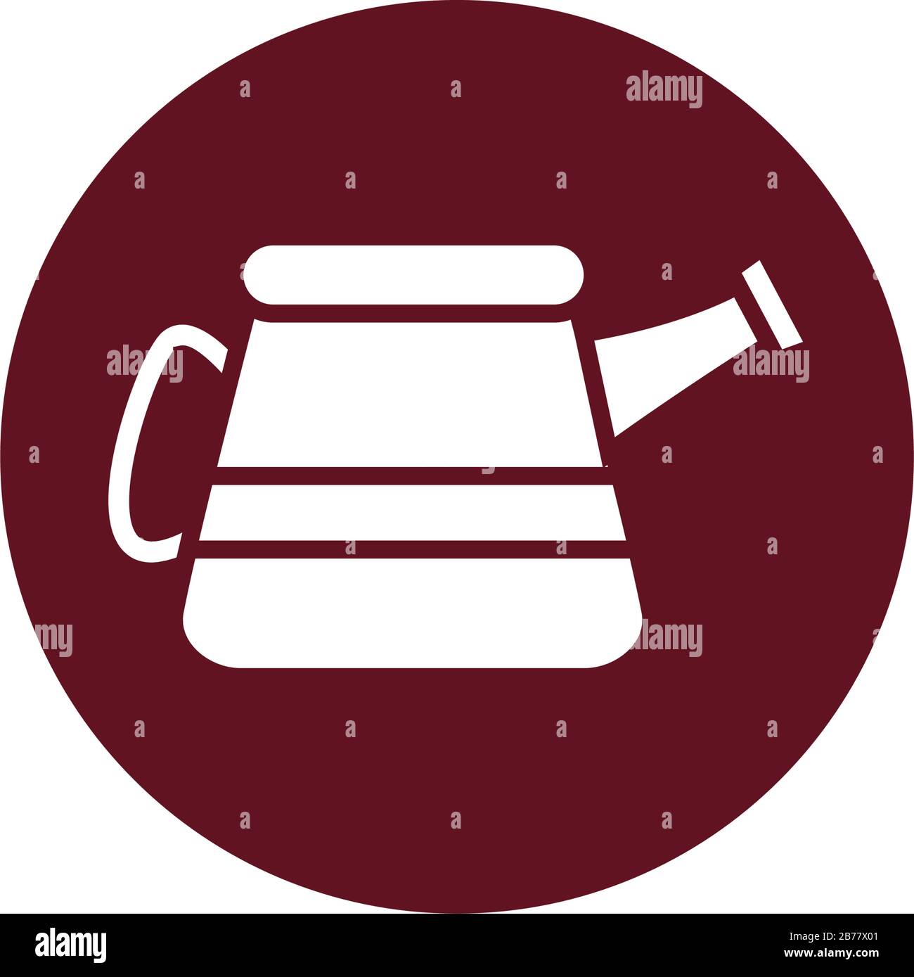 gardener sprinkler pot block style Stock Vector Image & Art - Alamy