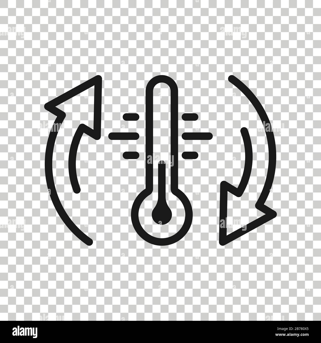 thermometer with high temperature over white background, colorful design,  vector illustration Stock Vector Image & Art - Alamy