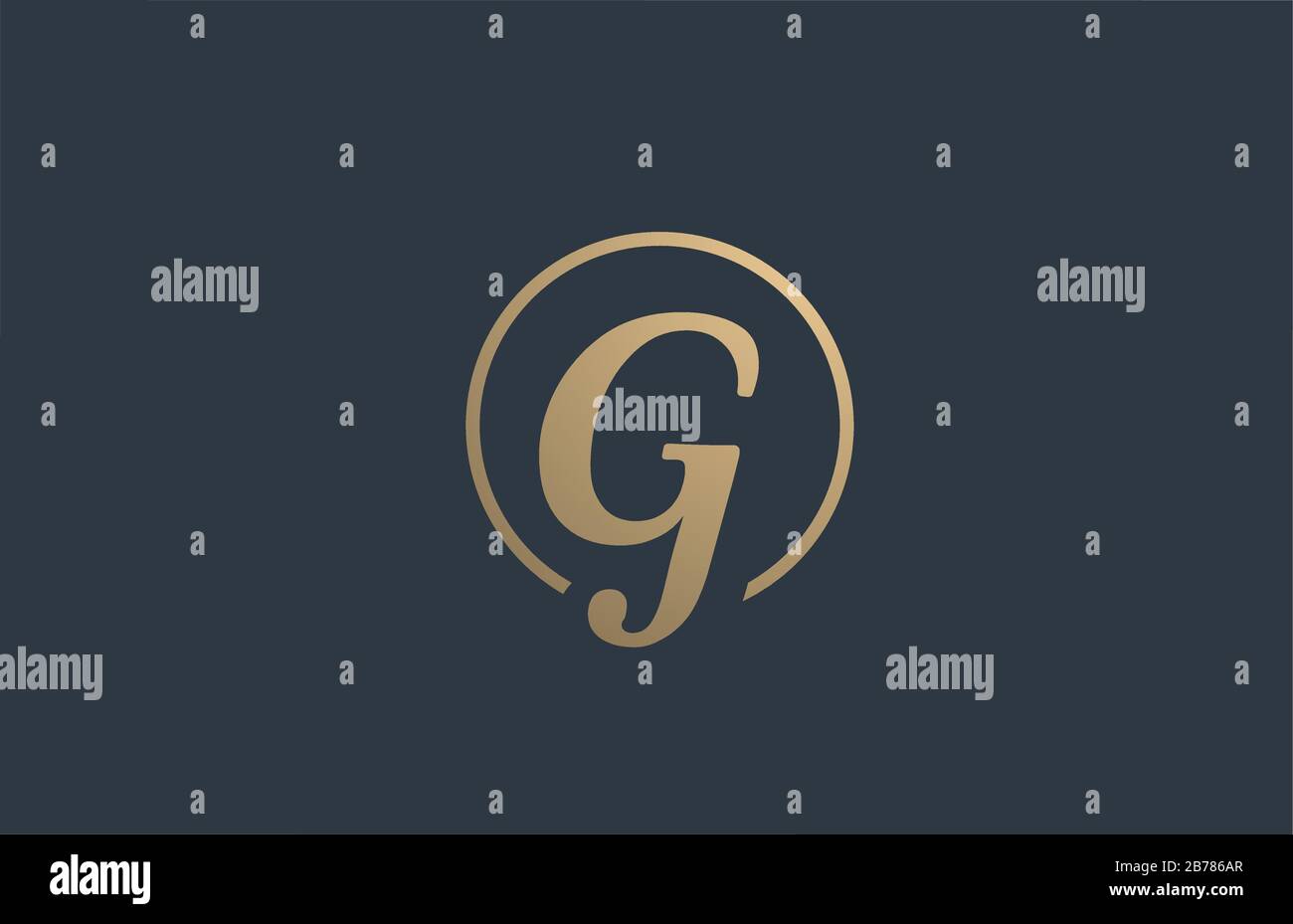gold golden yellow alphabet letter G logo icon design for business ...