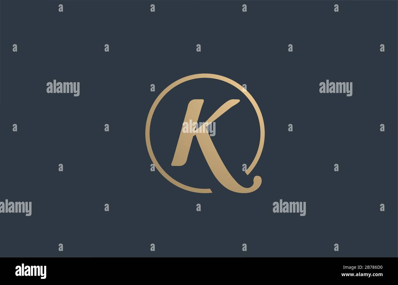 gold golden yellow alphabet letter K logo icon design for business ...