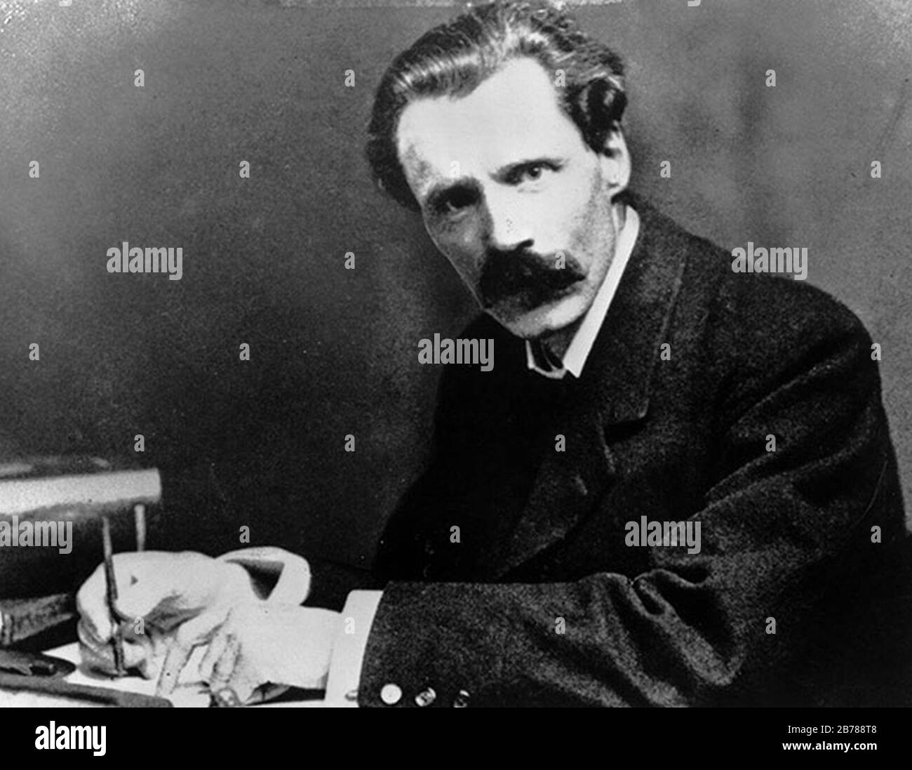 George Gissing c1890s. Stock Photo
