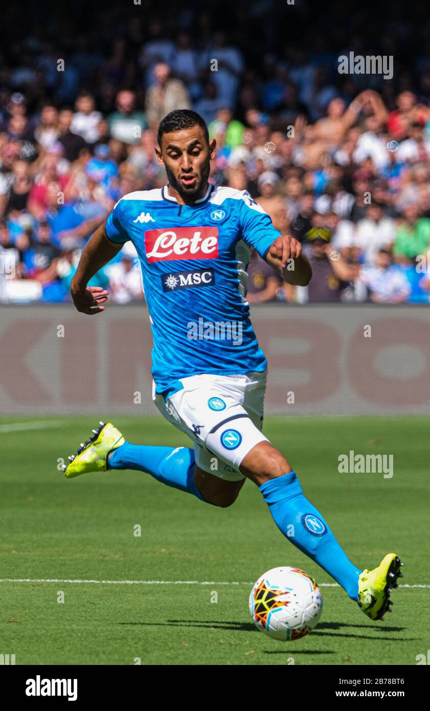 Napoli, Italy. 1st Jan, 2020. napoli, Italy, 01 Jan 2020, Faouzi Ghoulam (NAPOLI) during - - Credit: LM/Marco Iorio Credit: Marco Iorio/LPS/ZUMA Wire/Alamy Live News Stock Photo
