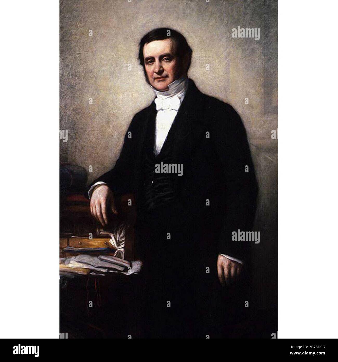 George Peter Alexander Healy - George Peabody Stock Photo