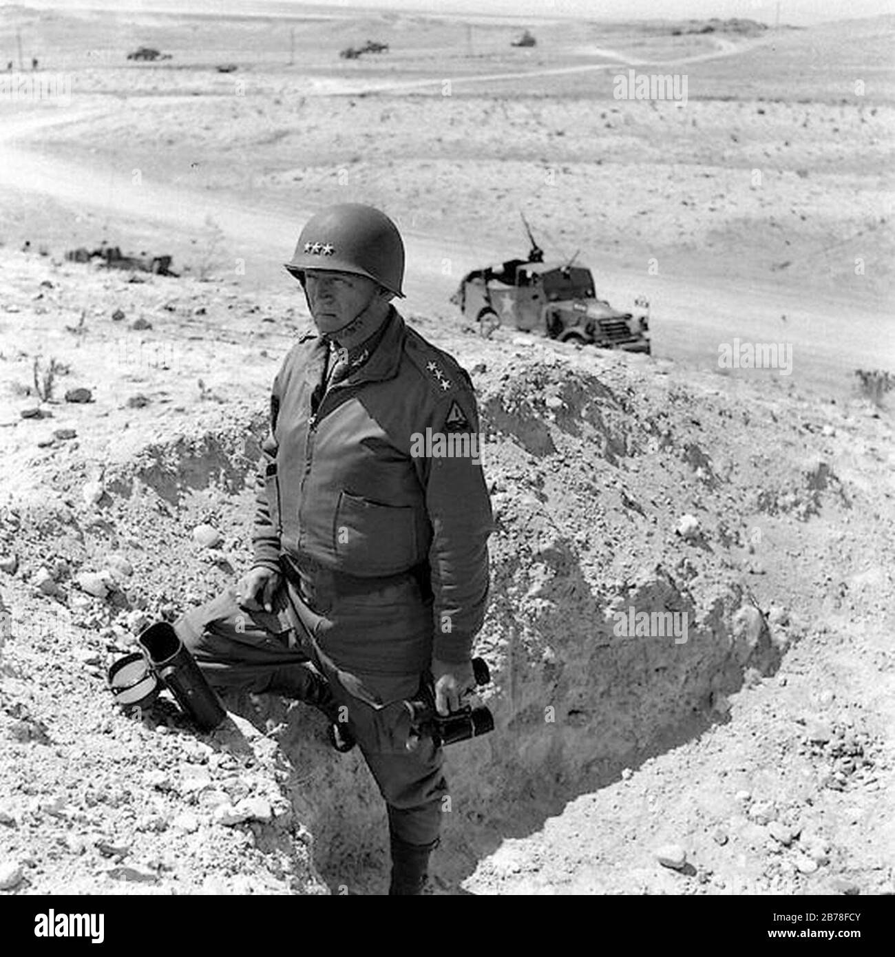 George S. Patton 31. Stock Photo