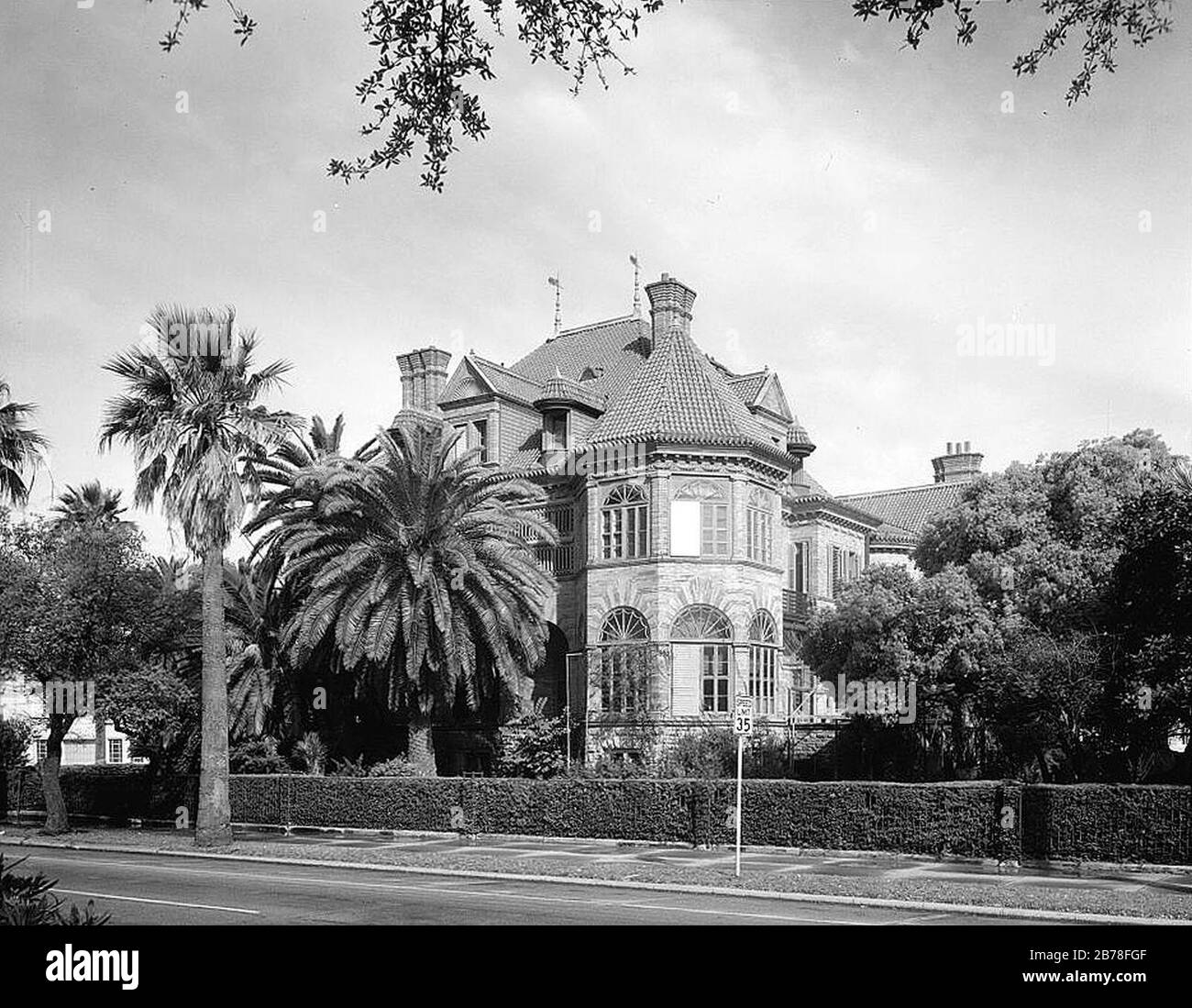Sealy House, Galveston, Texas Stock Photo Alamy