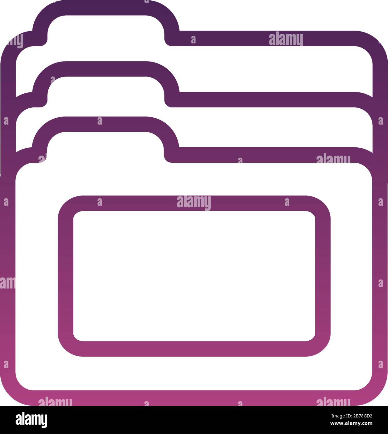 Folder file data center Stock Vector Images - Alamy