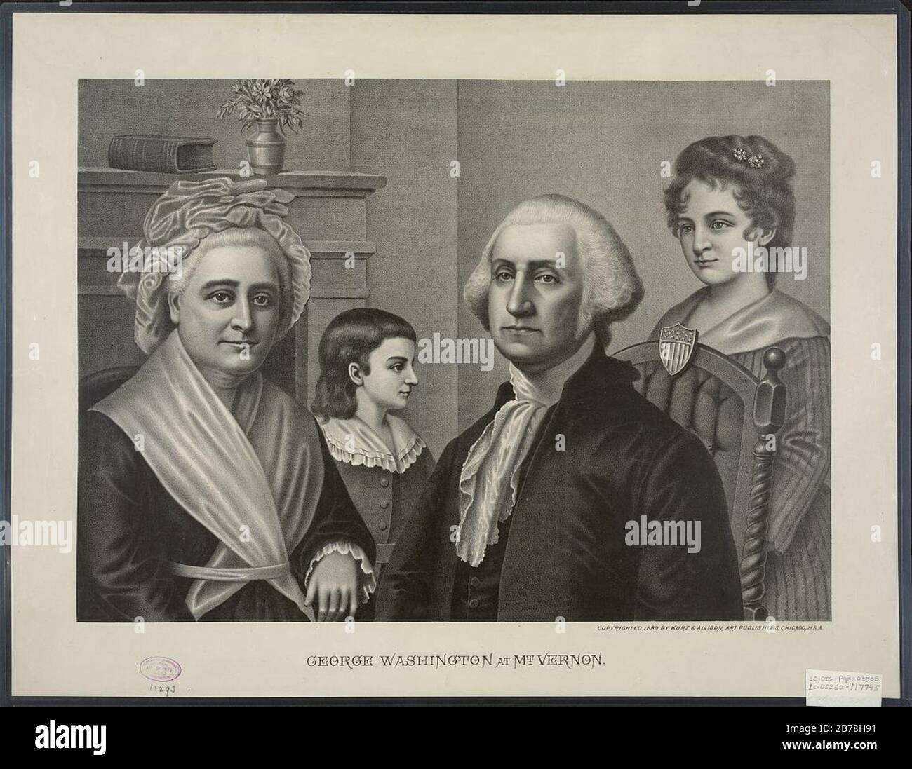 George Washington at Mt. Vernon Stock Photo - Alamy