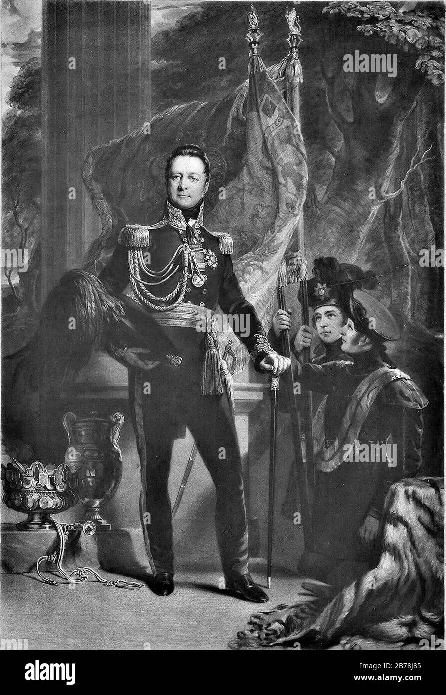 Earl of Dalhousie Stock Photo Alamy