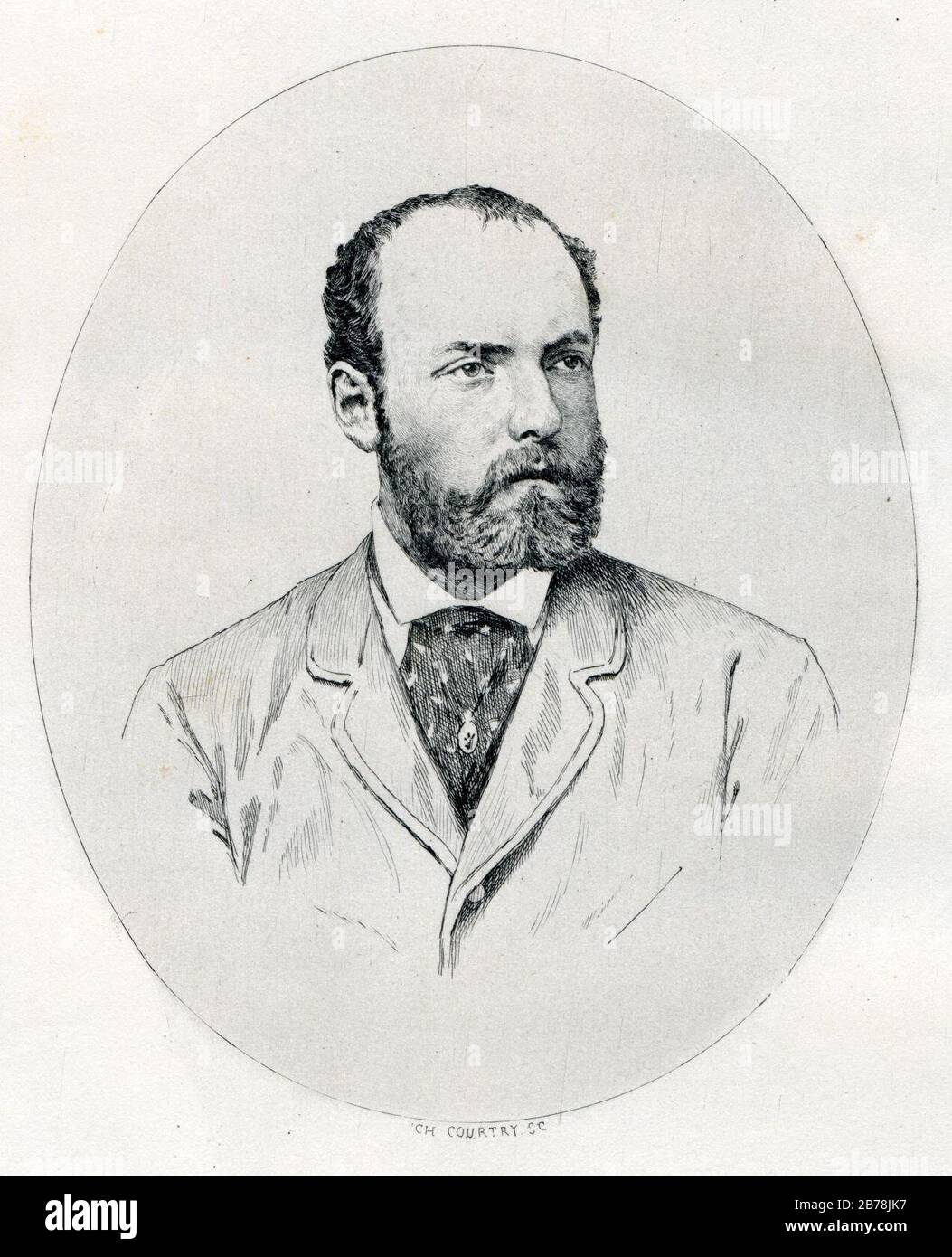 Georges André (1846-1875). Stock Photo