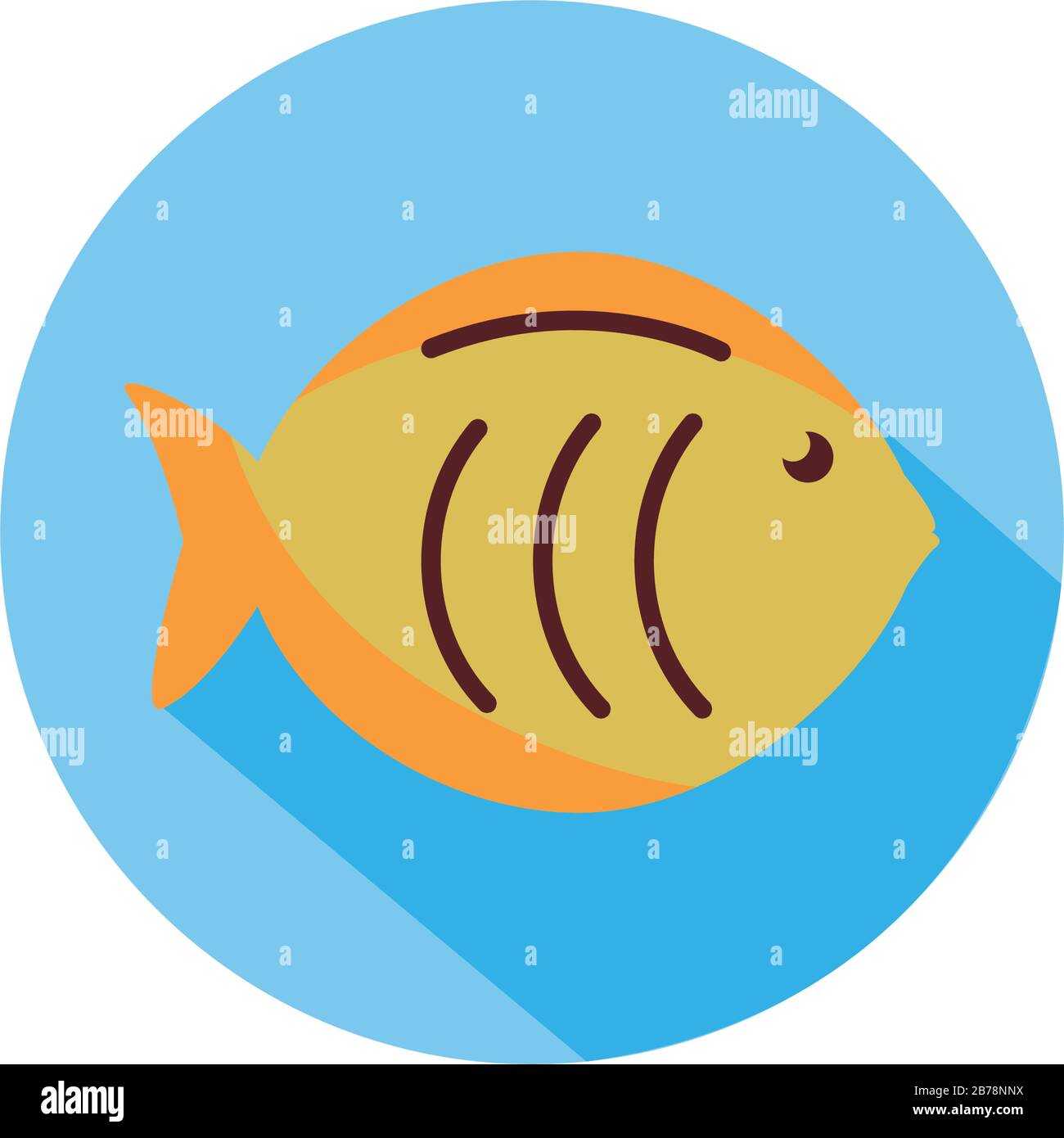 sea animal block style icon Stock Vector Image & Art - Alamy