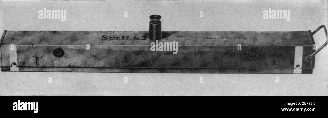 German Riegelmine 43 Stock Photo Alamy