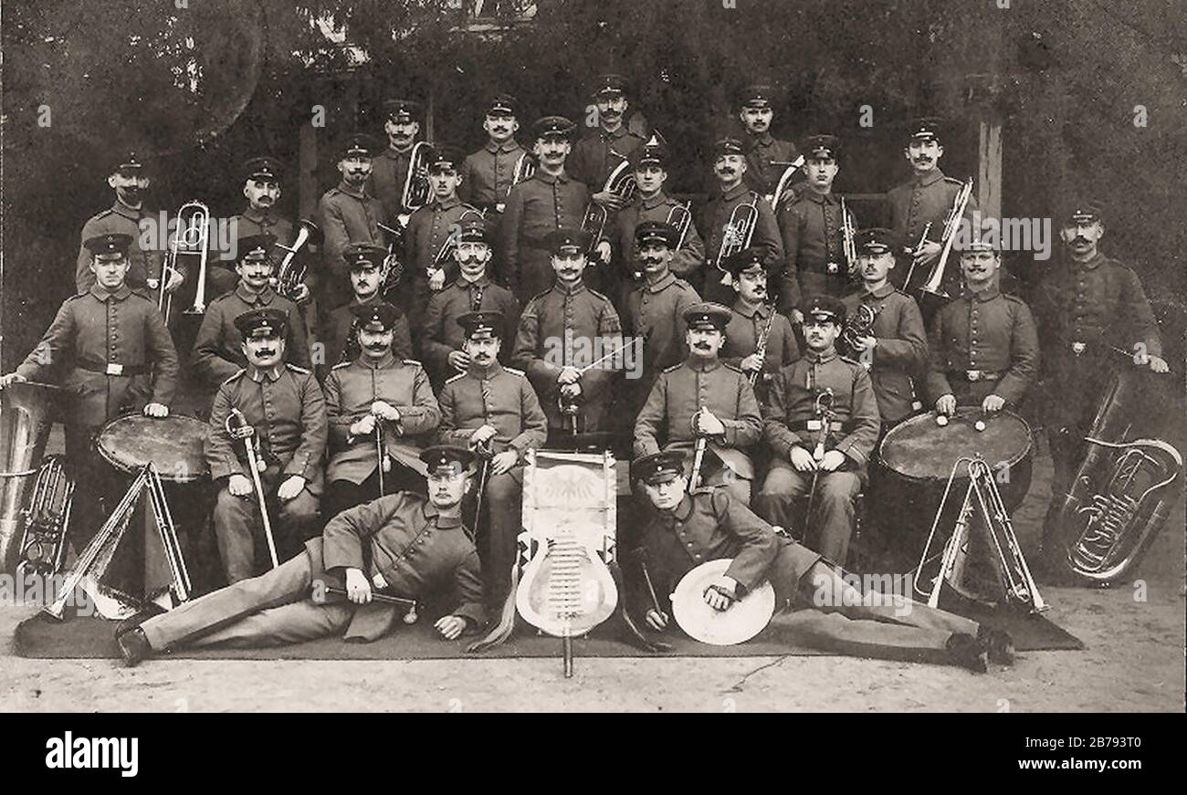 German Band, 1915 Stock Photo Alamy