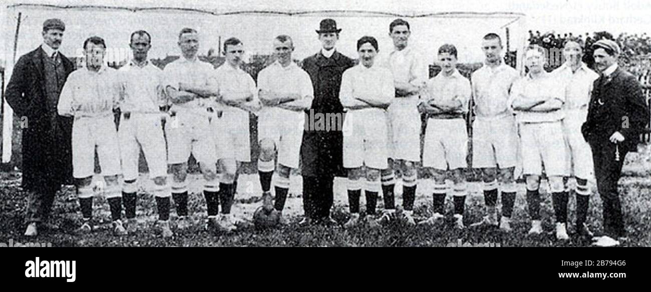 German Football Champion 1906 Stock Photo Alamy