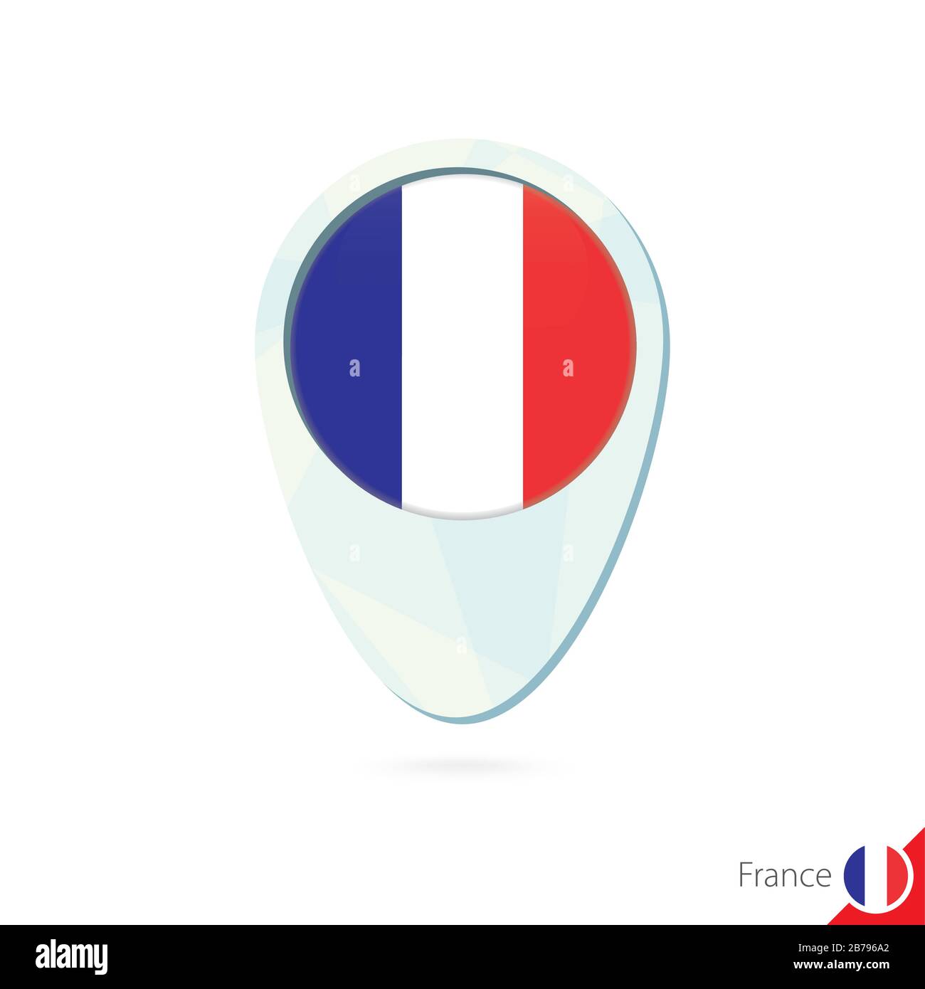 French Flag Pin