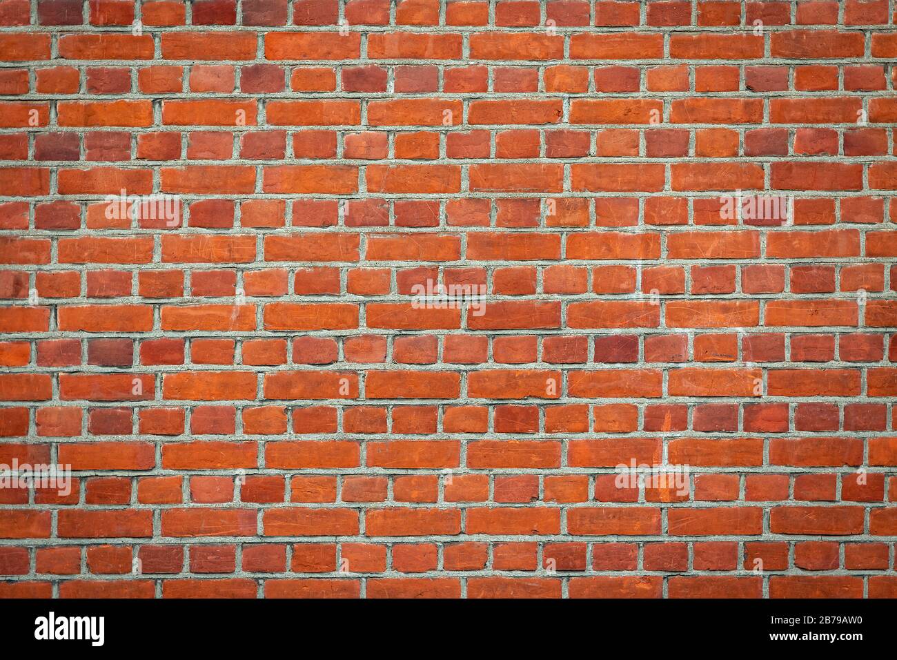 Old red brick wall background texture close up Stock Photo - Alamy
