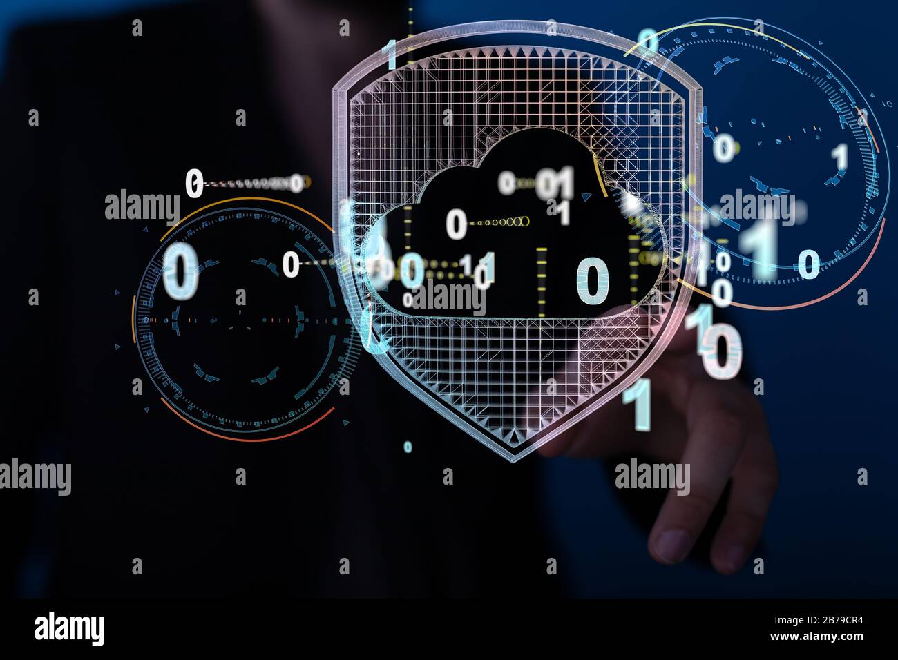 Binary string computer hi-res stock photography and images - Alamy