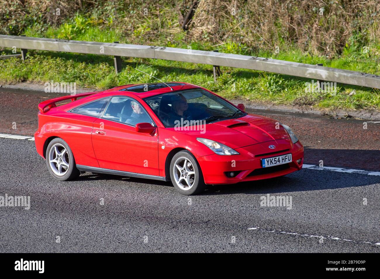 Red toyota celica cars hi-res stock and images -