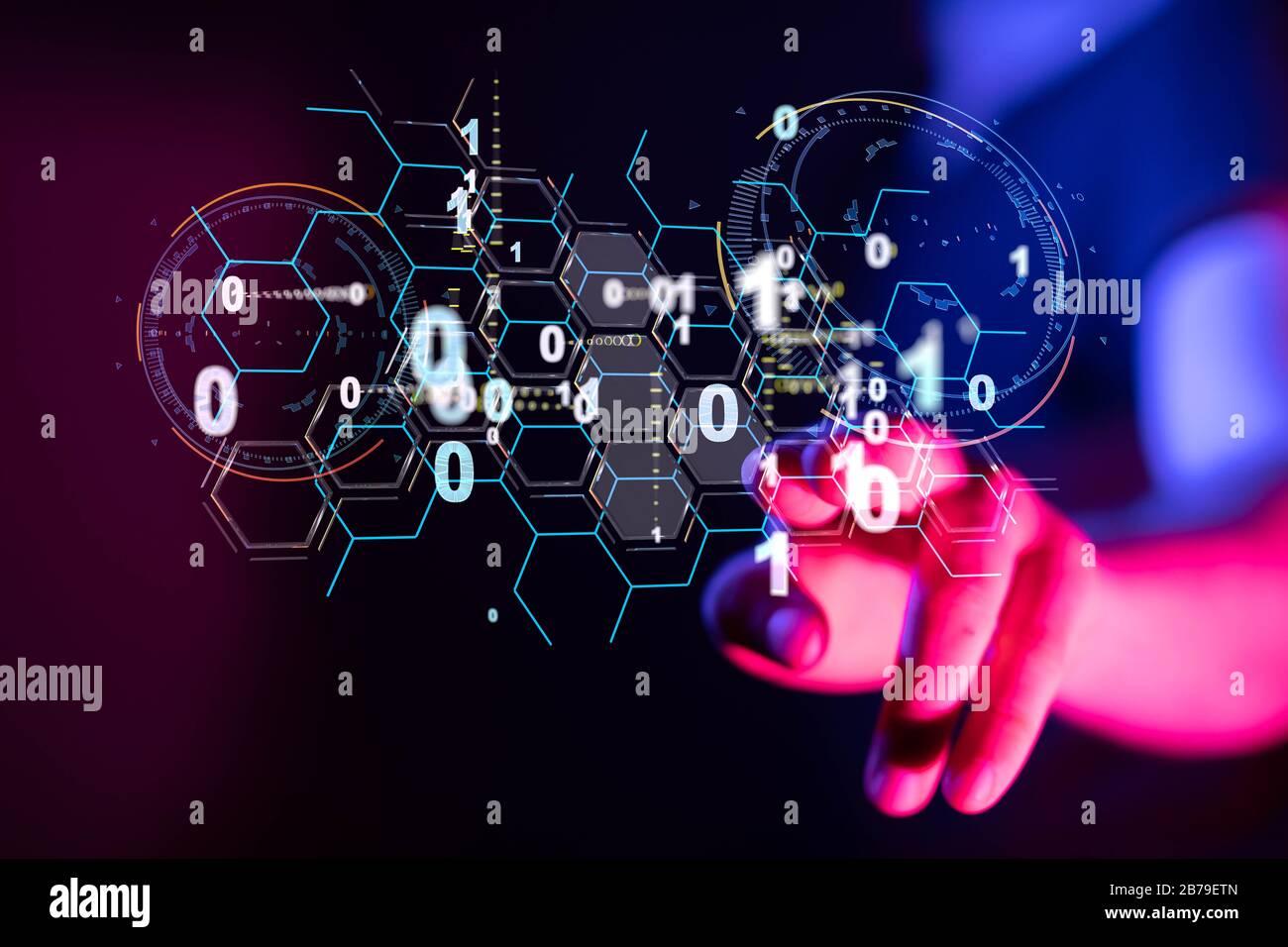 A Software, web development, programming concept. Abstract Programming ...