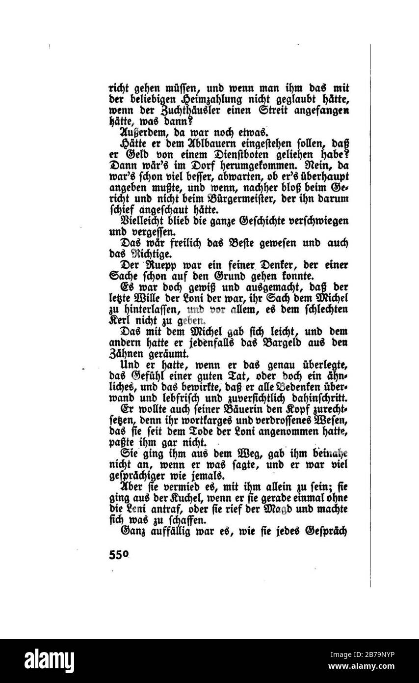 Gesammelte Werke Thoma 5 550 Stock Photo Alamy