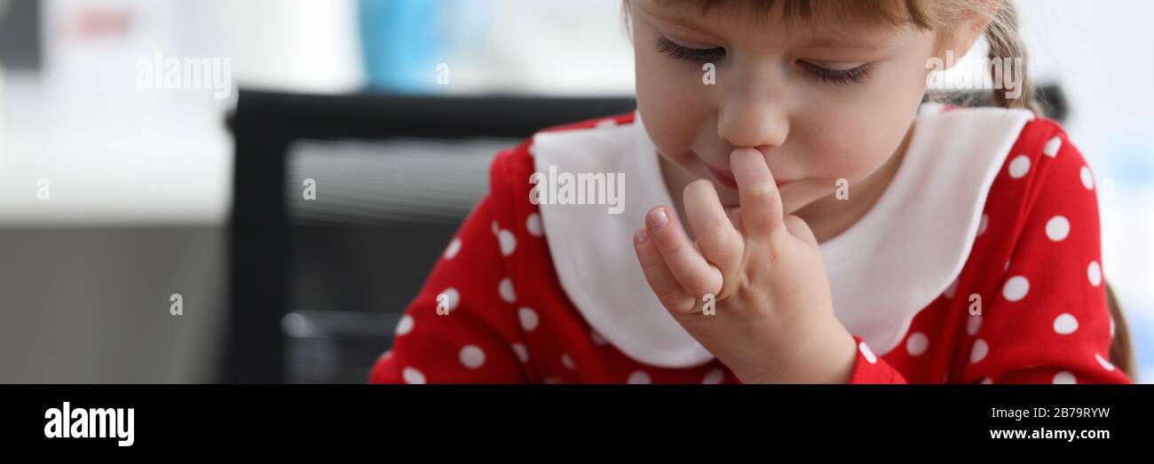 Cute child having fun Stock Photo - Alamy