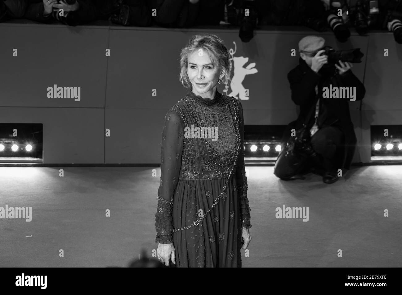 Guests are ariving for opening gala, 69 th. Berlinale 2019 Stock Photo