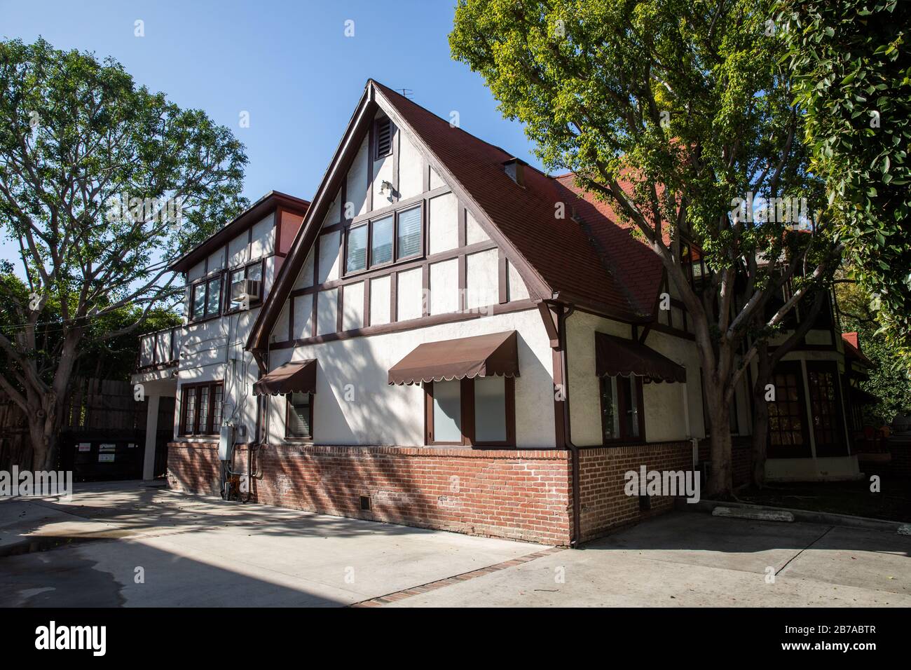 Beautiful house in West Hollywood neighborhood, CA Stock Photo