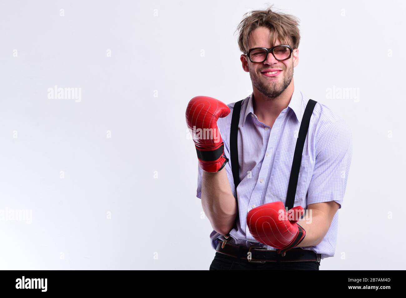 Boxer male thin hires stock photography and images Alamy