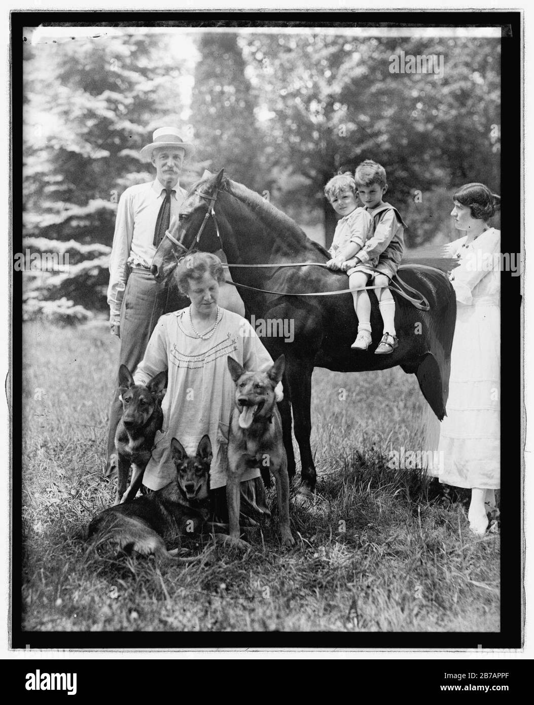 Gifford Pinchot & family Stock Photo Alamy