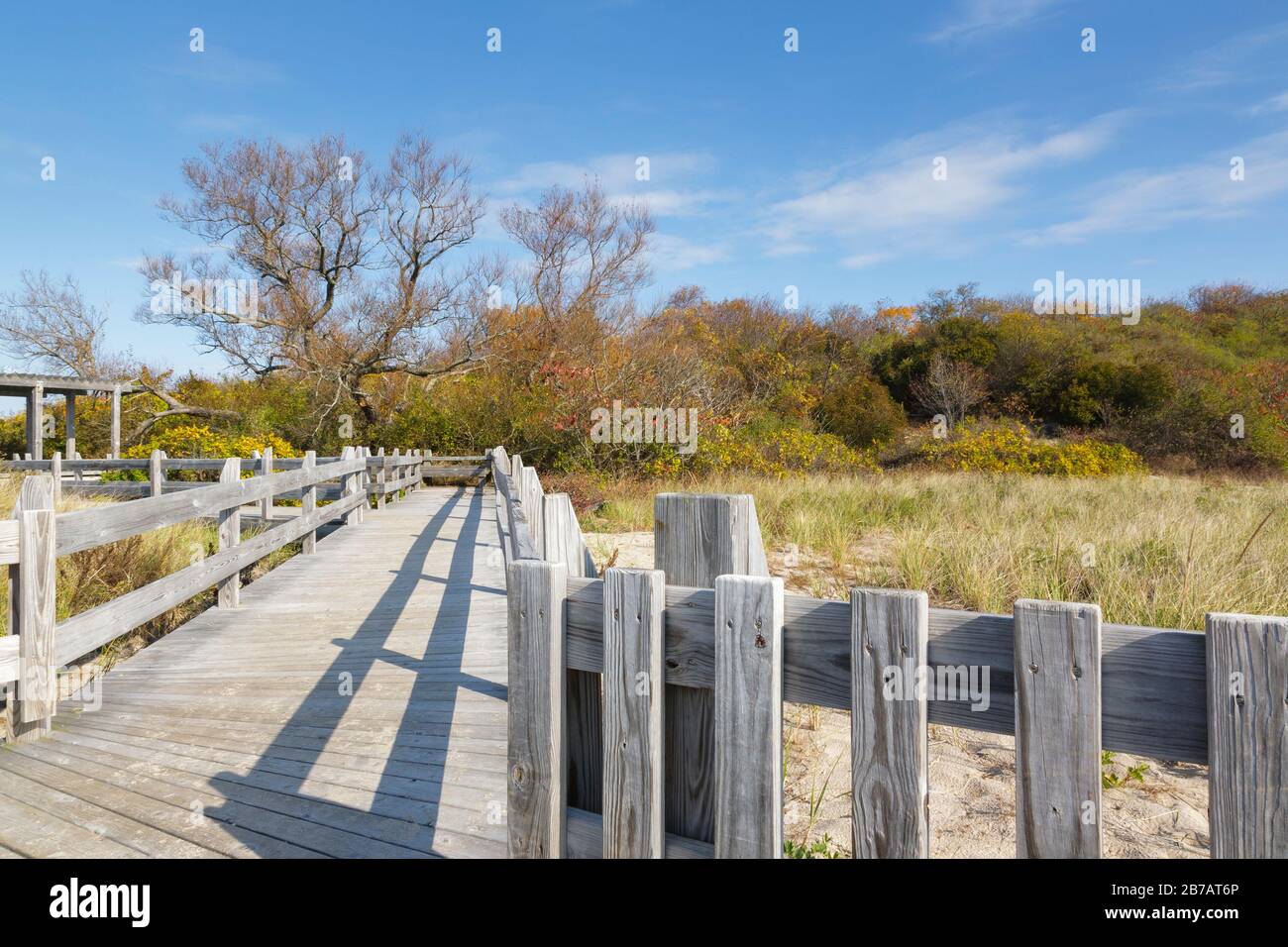 Sandy Point State Reservation on Plume Island in Ipswich, Massachusetts