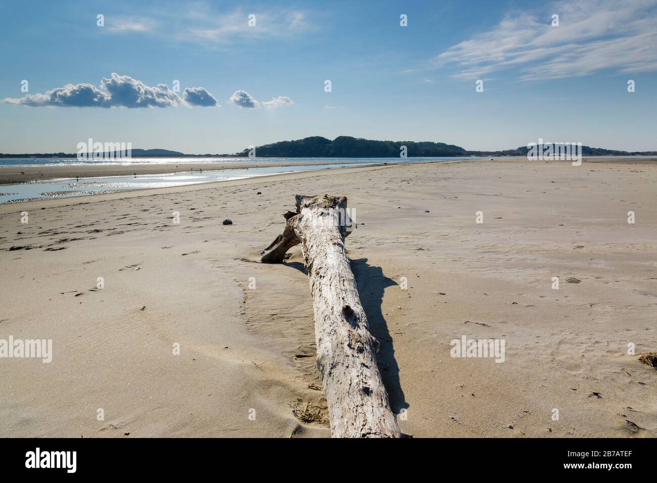Sandy Point State Reservation on Plume Island in Ipswich, Massachusetts