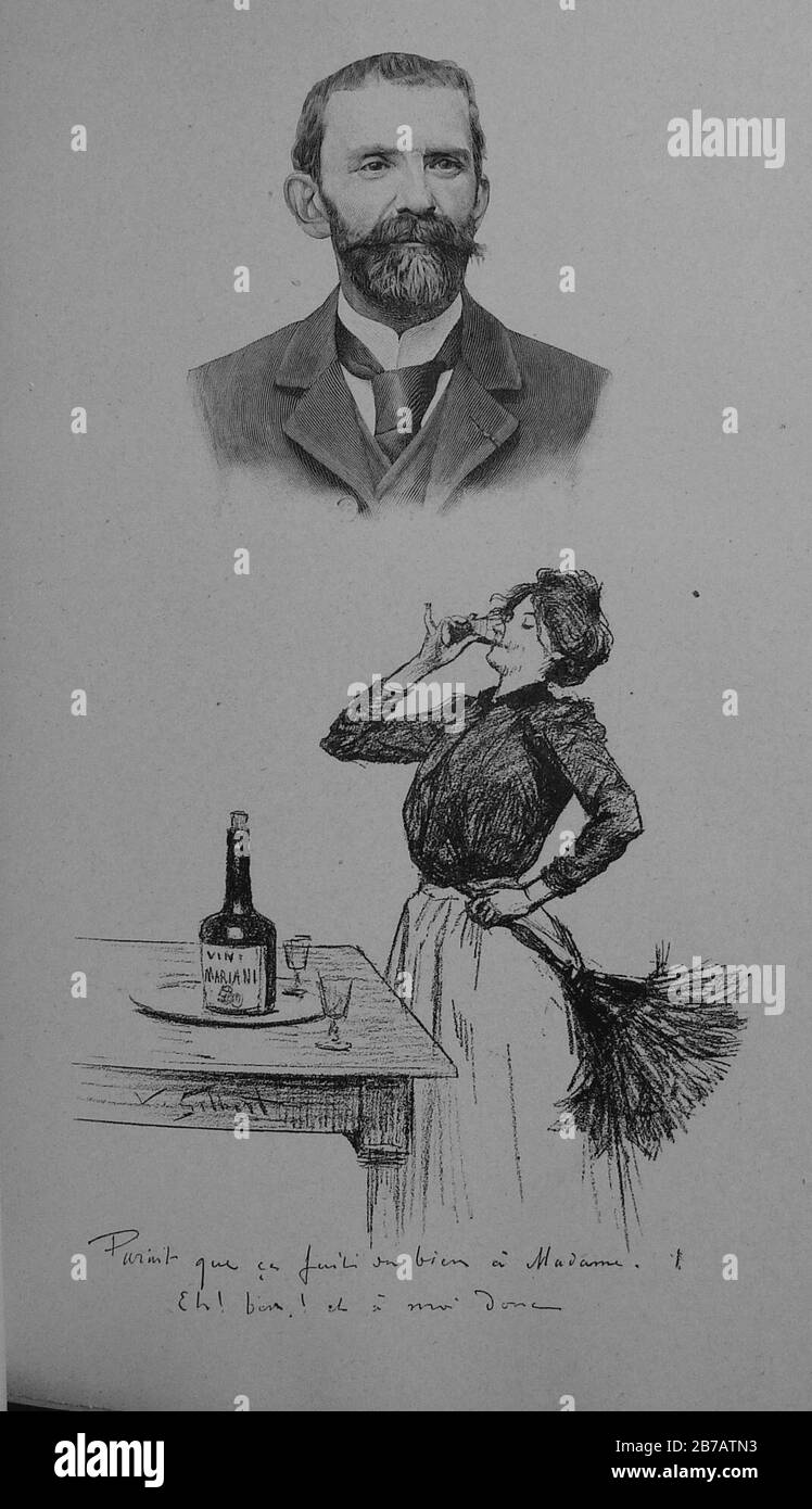Gilbert Victor-Gabriel Mariani t VII 1902 page. Stock Photo
