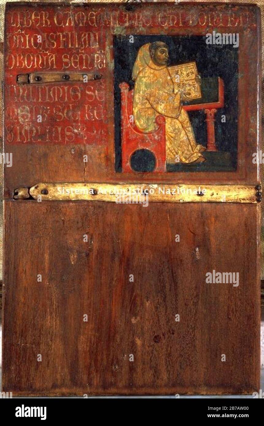 Gilio di Pietro, Don Ugo, monaco di San Galgano, camerlengo Stock Photo