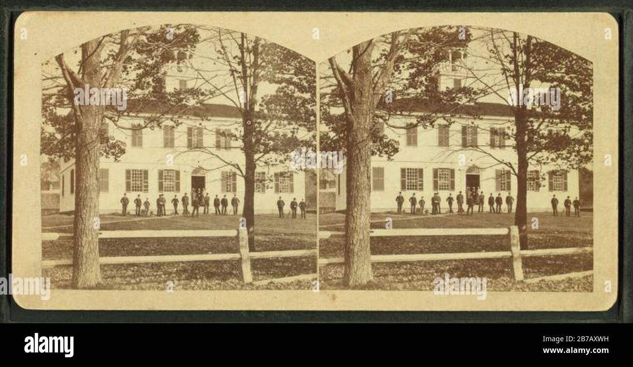 Gilmanton Academy Gilmanton New Hampshire Stock Photo Alamy