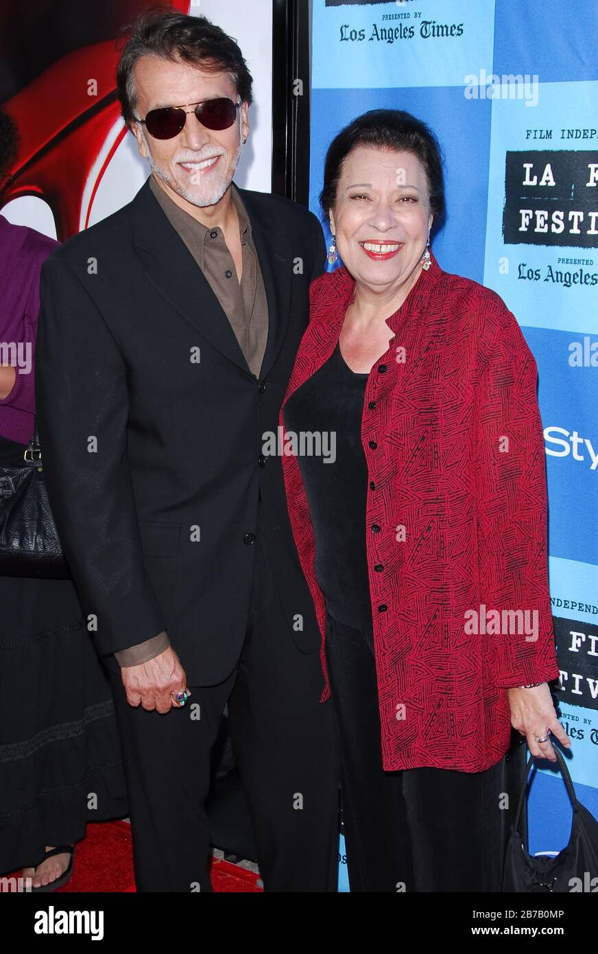 Shelley Morrison with husband Walter Dominguez at the 2006 Los Angeles Film  Festival Opening Night - "The Devil Wears Prada" Premiere held at the Mann  Village Theater in Westwood, CA. The event