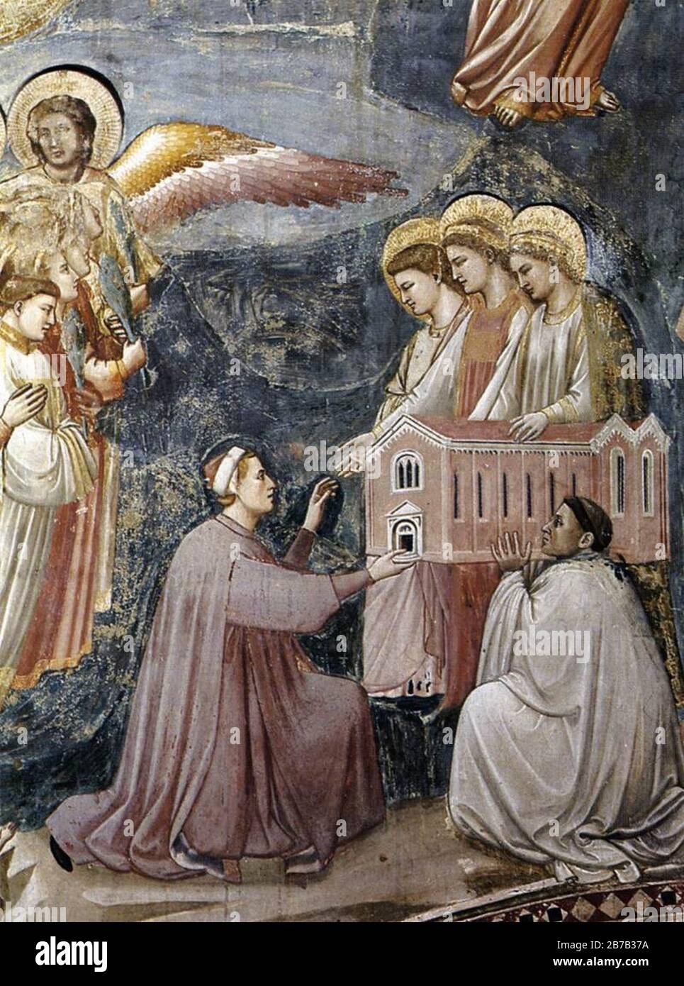 Giotto di bondone last judgment hi-res stock photography and