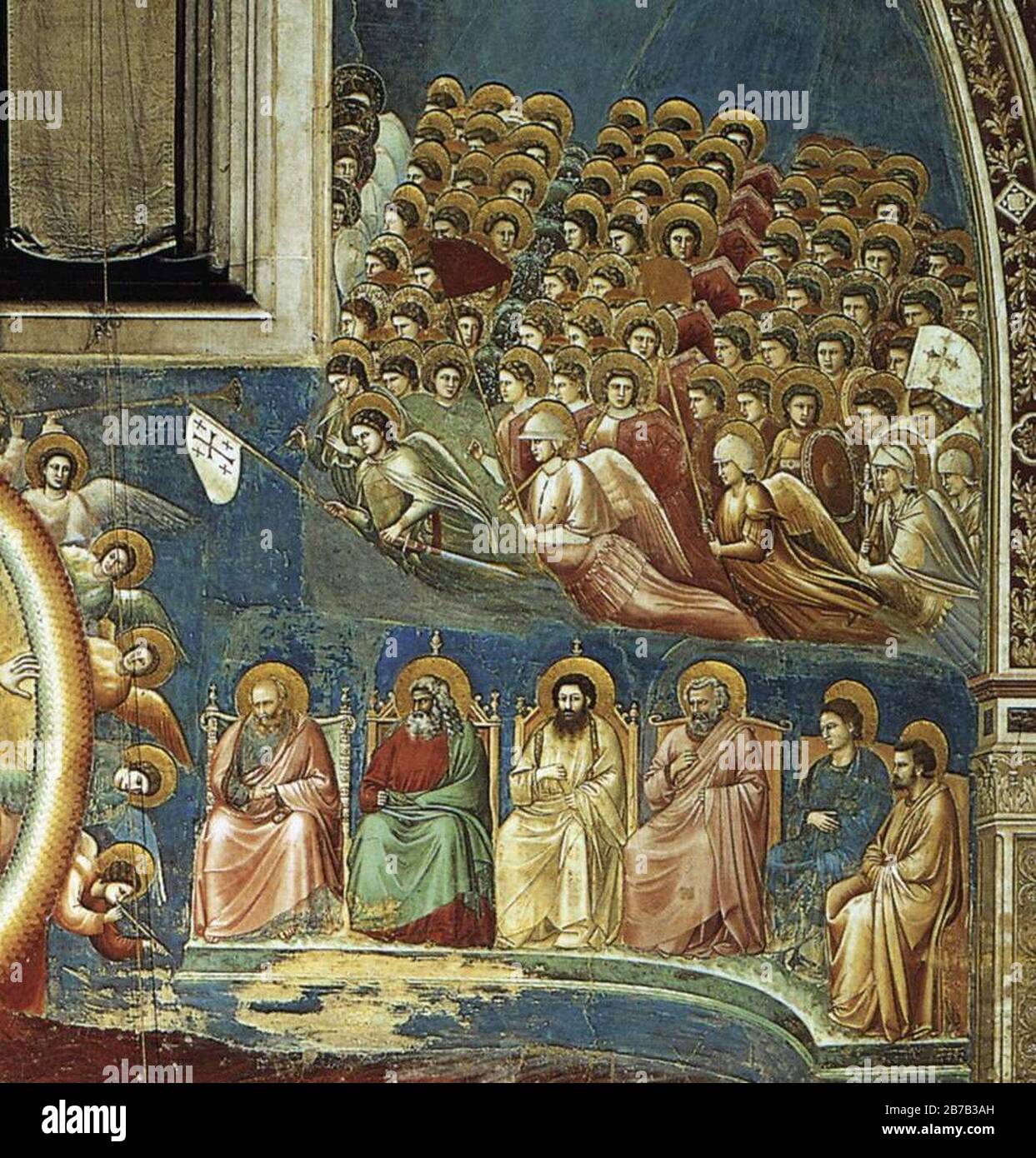 Giotto di bondone last judgment hi-res stock photography and