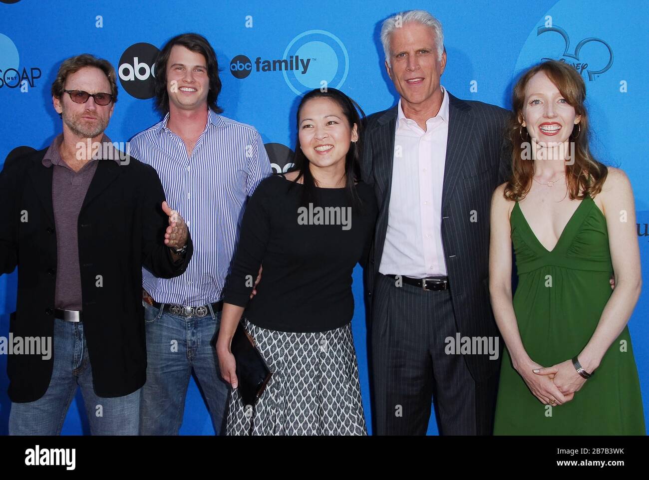 'Help Me, Help You' Cast - Jere Burns, Charlie Finn, Suzy Nakamura, Ted Danson and Darlene Hunt at the Disney ABC Television Group All Star Party held at the Kidspace Children's Museum in Pasadena, CA. The event took place on Wednesday, July 19, 2006.  Photo by: SBM / PictureLux Stock Photo