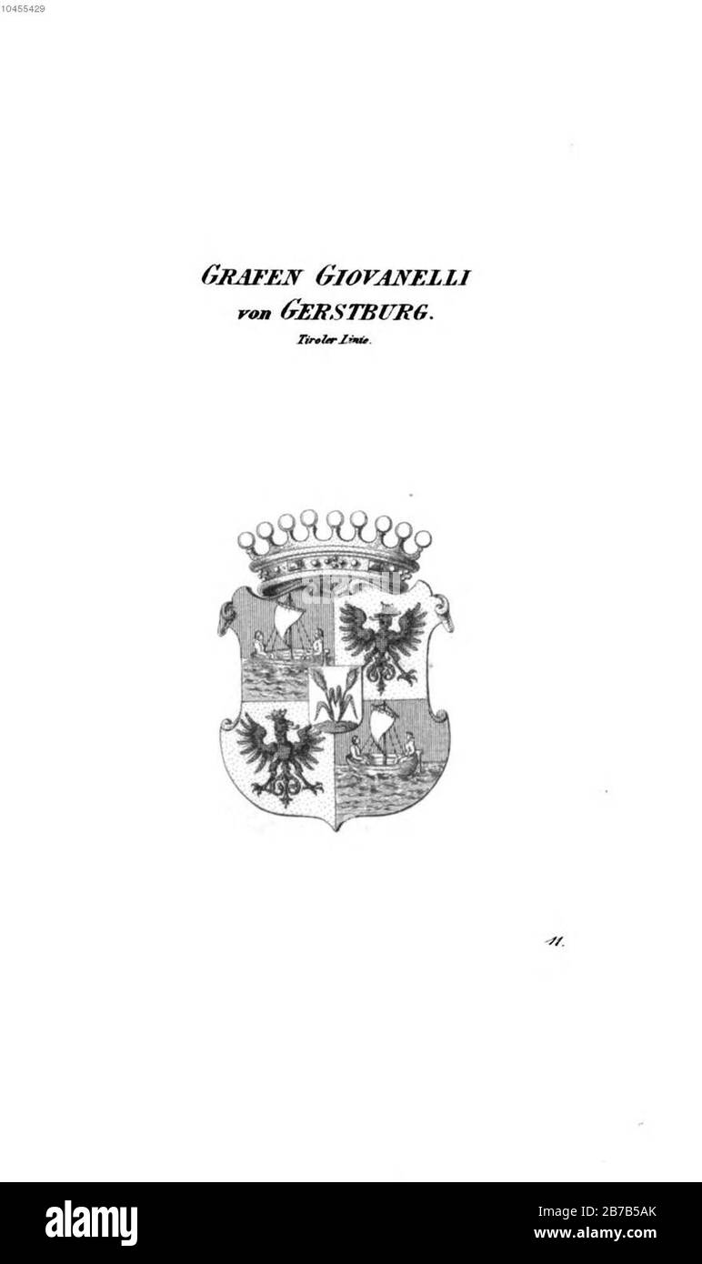 Giovanelli von Gerstburg 2 Tyroff AT Stock Photo Alamy