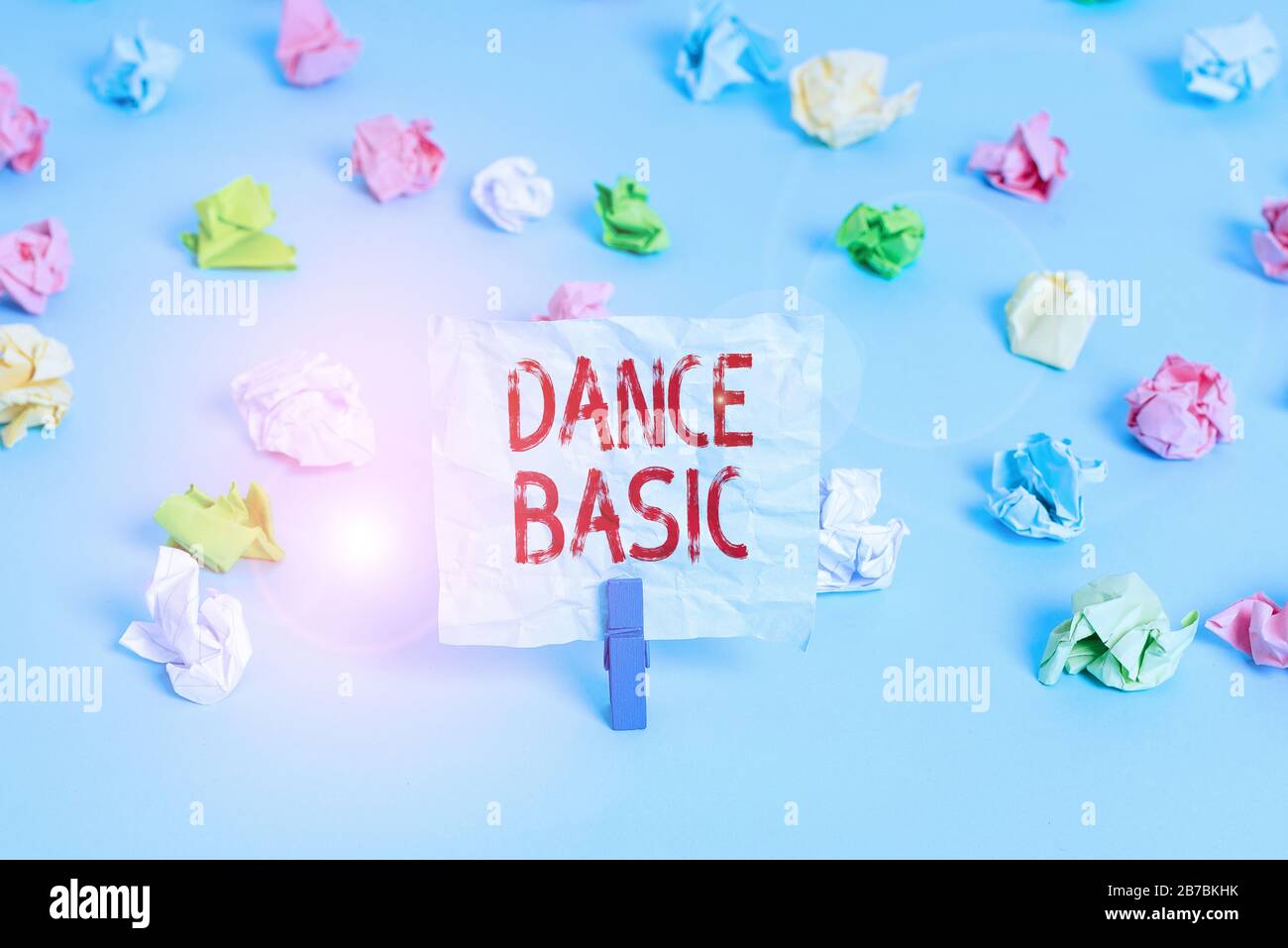 Handwriting text Dance Basic. Conceptual photo activity that utilizes ...