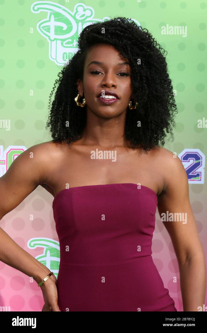 January 25, 2020, Burbank, CA, USA: LOS ANGELES - JAN 25:  Jasmine Renee Thomas at the ''Zombies 2'' Screening at the Disney Studios on January 25, 2020 in Burbank, CA (Credit Image: © Kay Blake/ZUMA Wire) Stock Photo