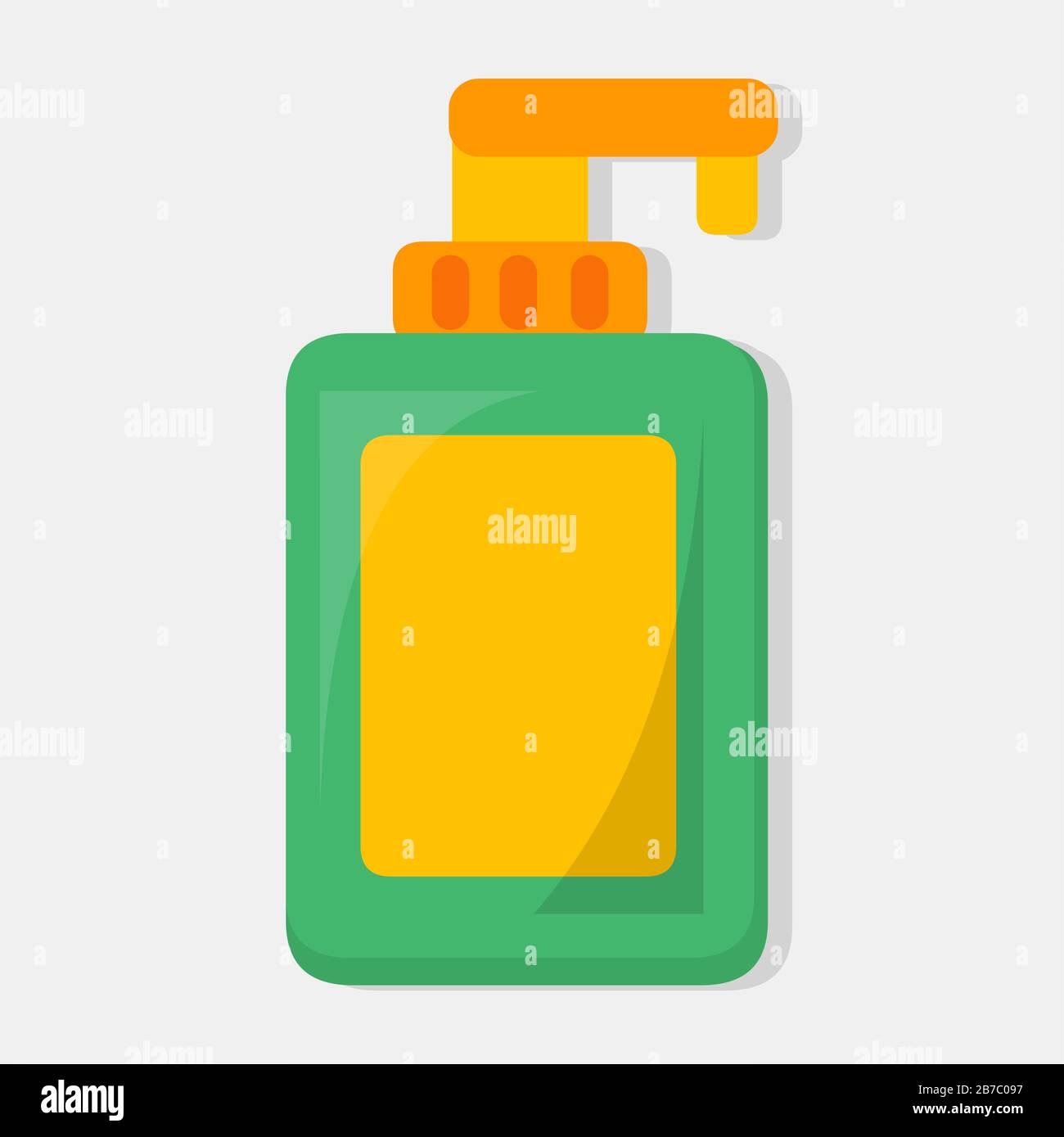 hand sanitizer bottle vector illustration Stock Vector