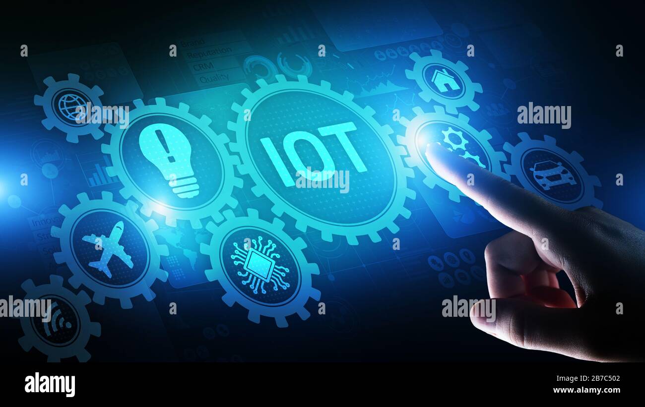 IOT Internet of things Digital transformation Modern Technology concept ...