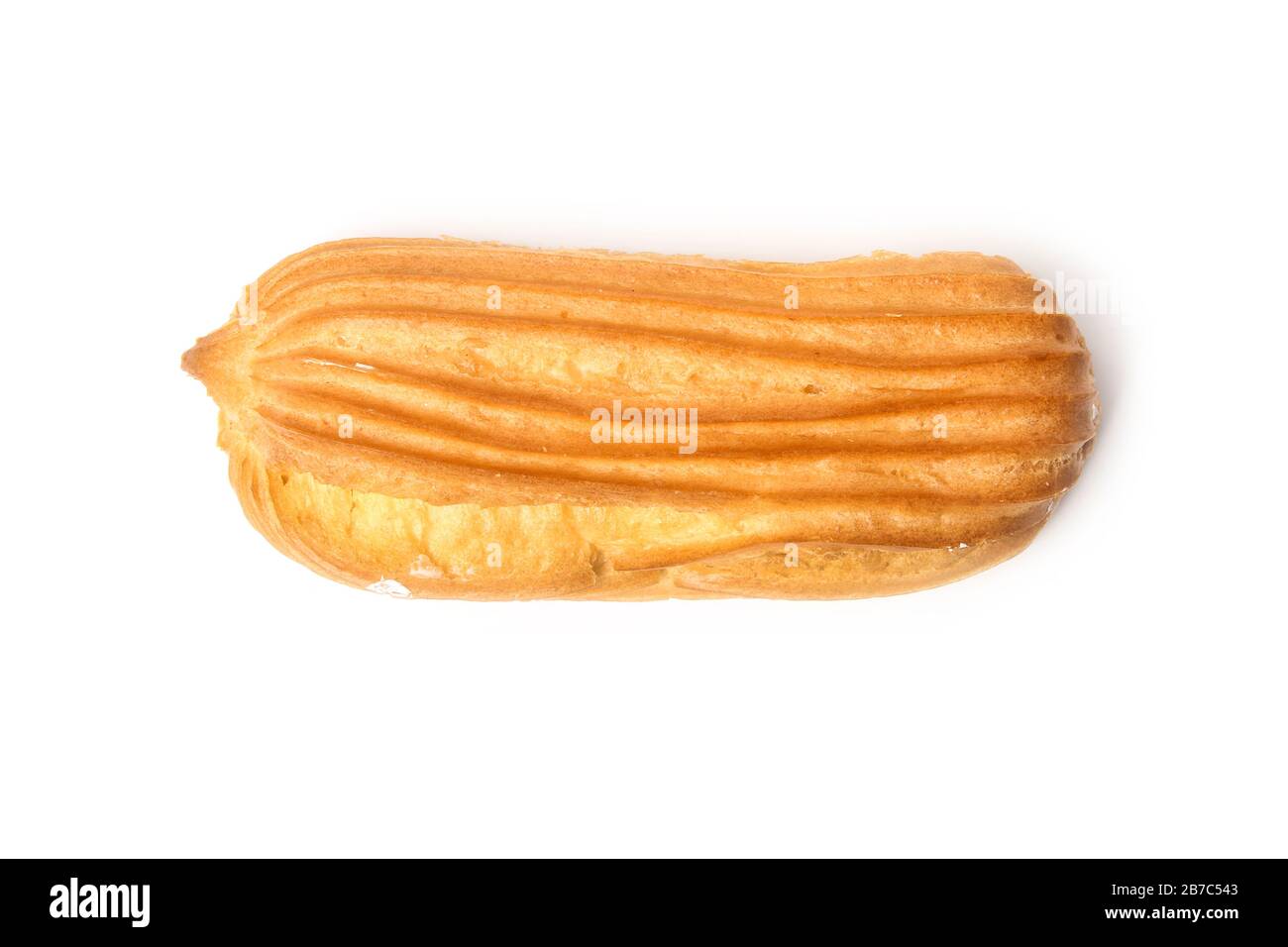 Choux pastry isolated on white background Stock Photo