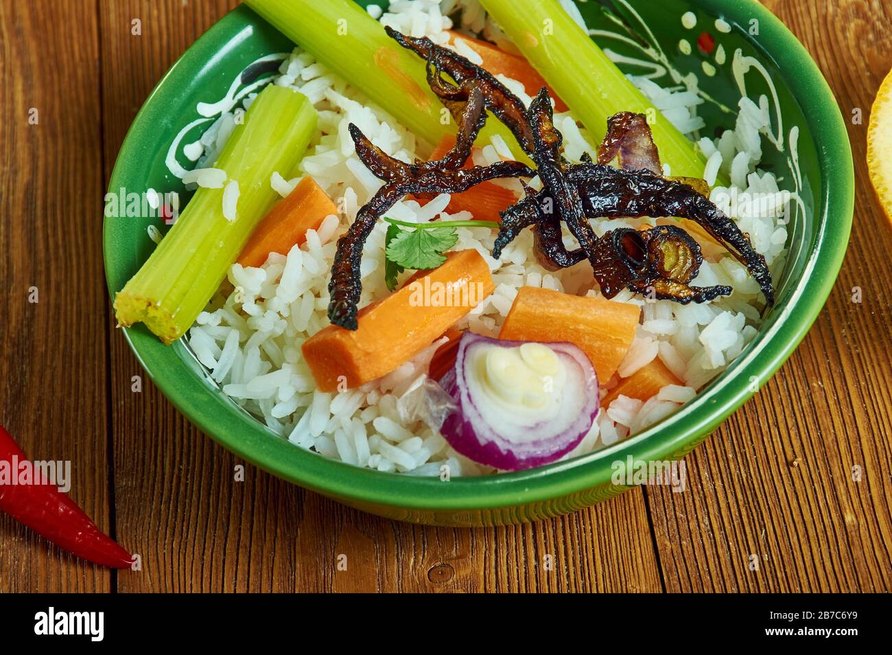 Awadhi Style Tahari, vegetable rice pulao, Awadhi cuisine, Traditional