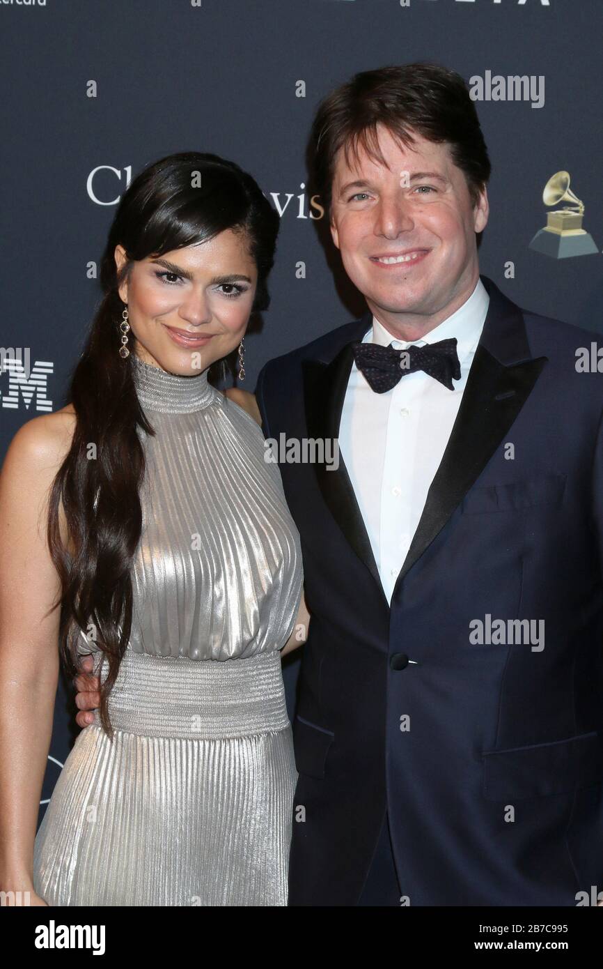 January 25, 2020, Beverly Hills, CA, USA: LOS ANGELES - JAN 25:  Larisa Martinez, Joshua Bell at the Clive Davis Pre-GRAMMY Gala at the Beverly Hilton Hotel on January 25, 2020 in Beverly Hills, CA (Credit Image: © Kay Blake/ZUMA Wire) Stock Photo