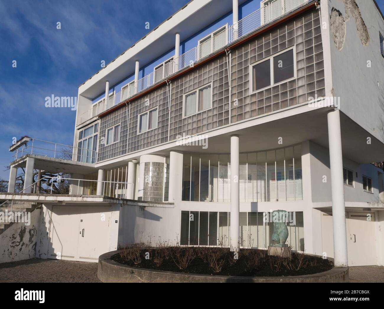 Villa Stenersen from 1939 in Oslo Norway designed by the architect iArne Korsmo in the style of functionalism is today a museum open to the public Stock Photo