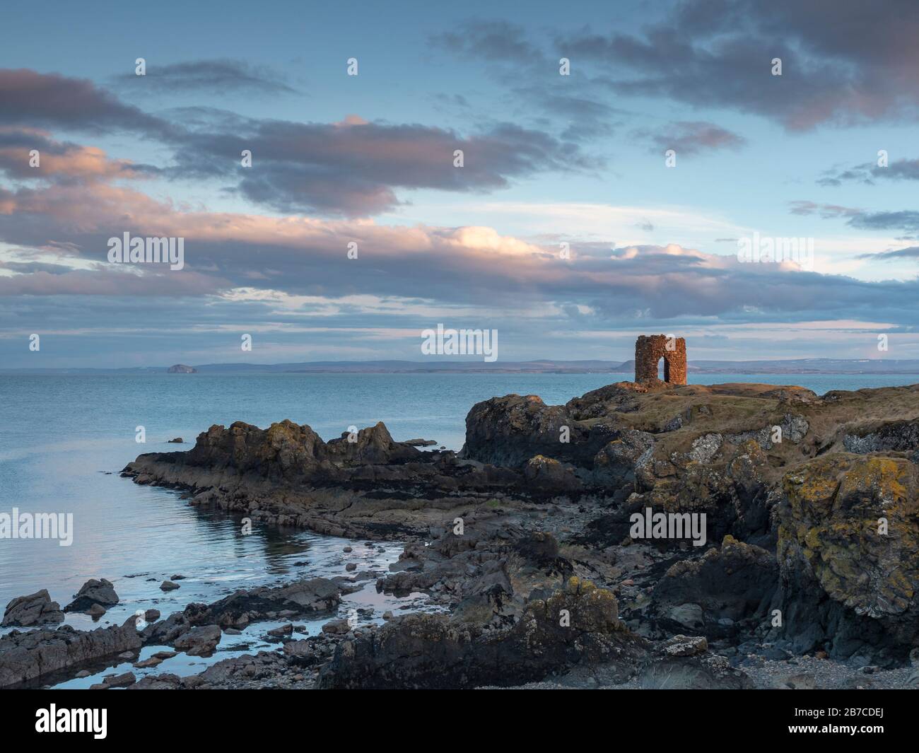 Lady's Tower, Elie, Fife Stock Photo Alamy